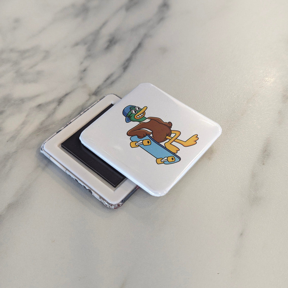 Cool Duck Magnet | Ready to Roll | 2×2 | Made in Canada - PhiloPerse