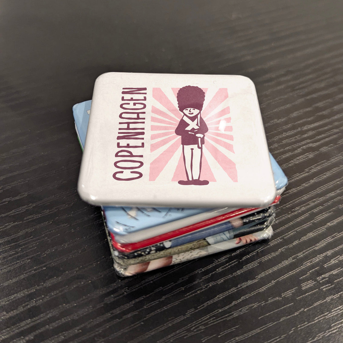 Copenhagen Denmark Magnet | Royal Life Guards of the Danish Crown | 2x2 | Made in Canada