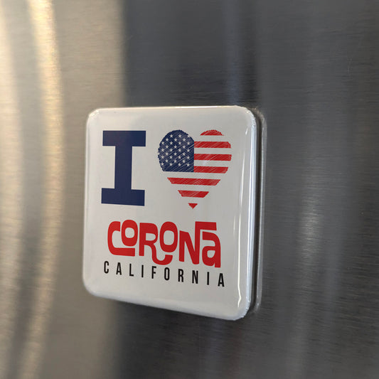 Corona California Magnet | Circle City Pride | 2x2 | Made in Canada - PhiloPerse