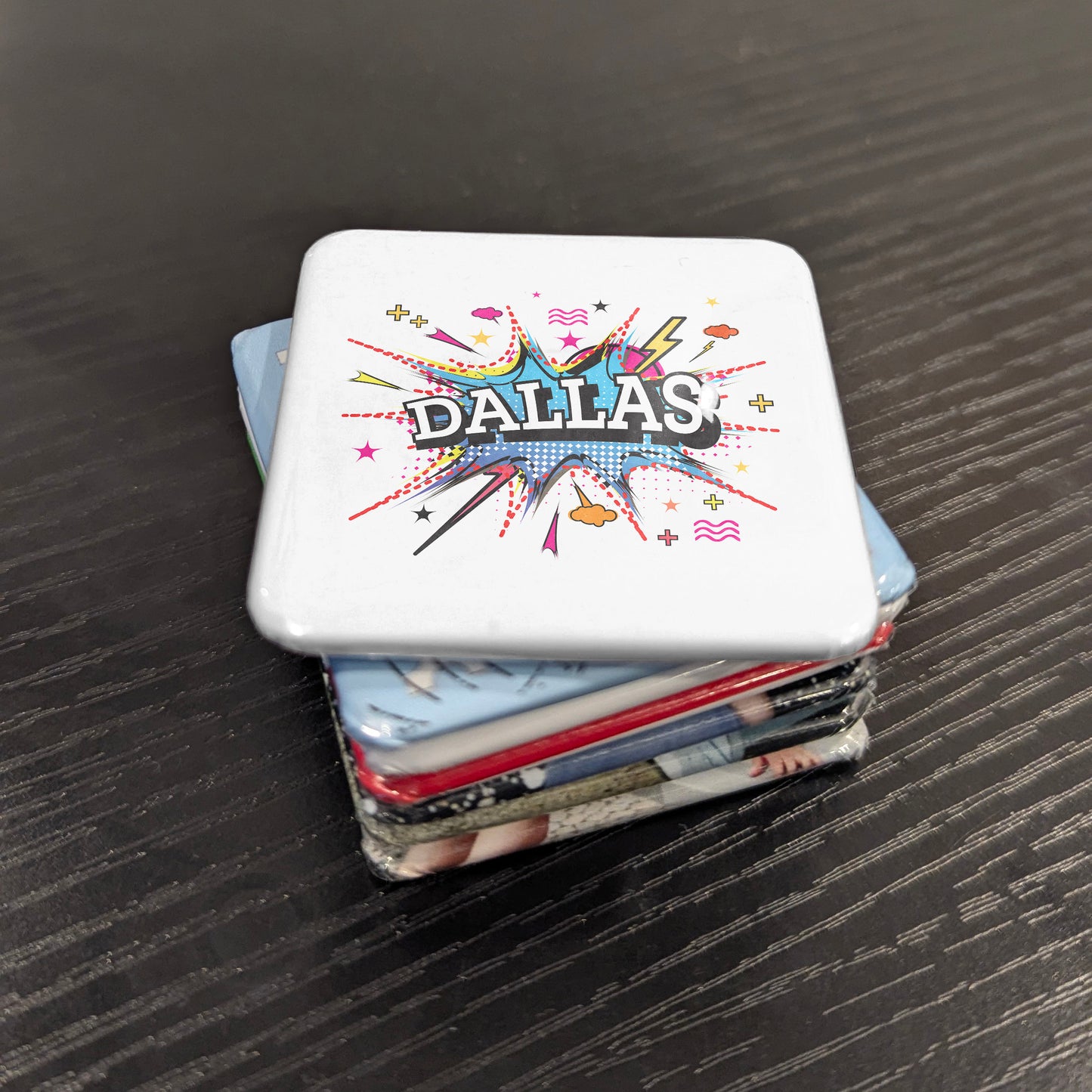 Dallas Texas Magnet | Big D City Pride | 2×2 | Made in Canada - PhiloPerse