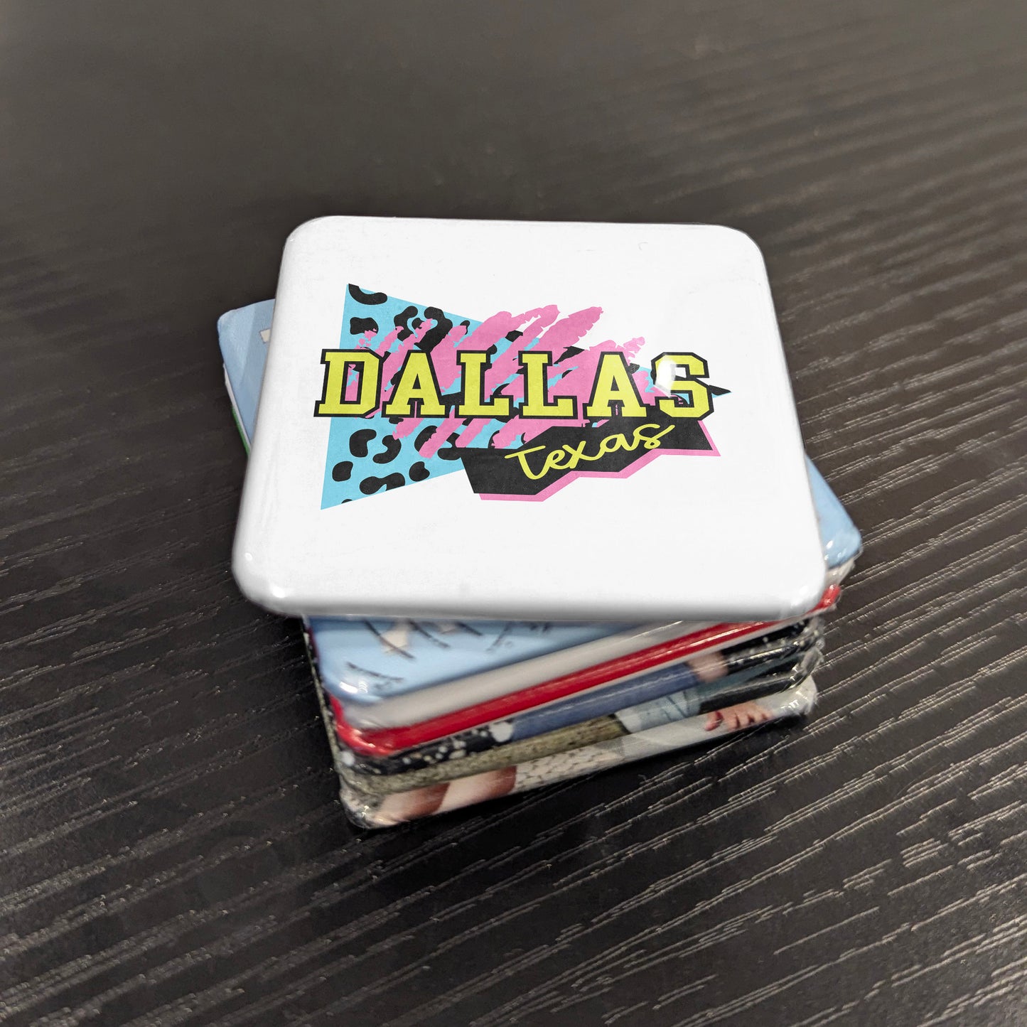 Dallas Texas Magnet | Retro Glam | 2×2 | Made in Canada - PhiloPerse