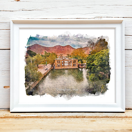 Damghan Cheshm-e Ali, Iran, Art Print | 8×10 | Made in Canada - PhiloPerse