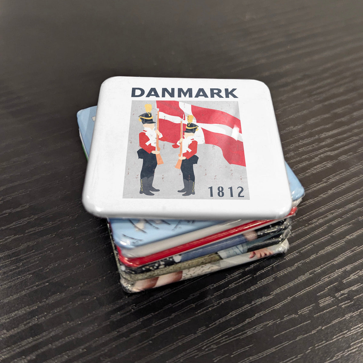 Denmark Magnet | Royal Life Guards of the Danish Crown at Amalienborg | 2x2 | Made in Canada