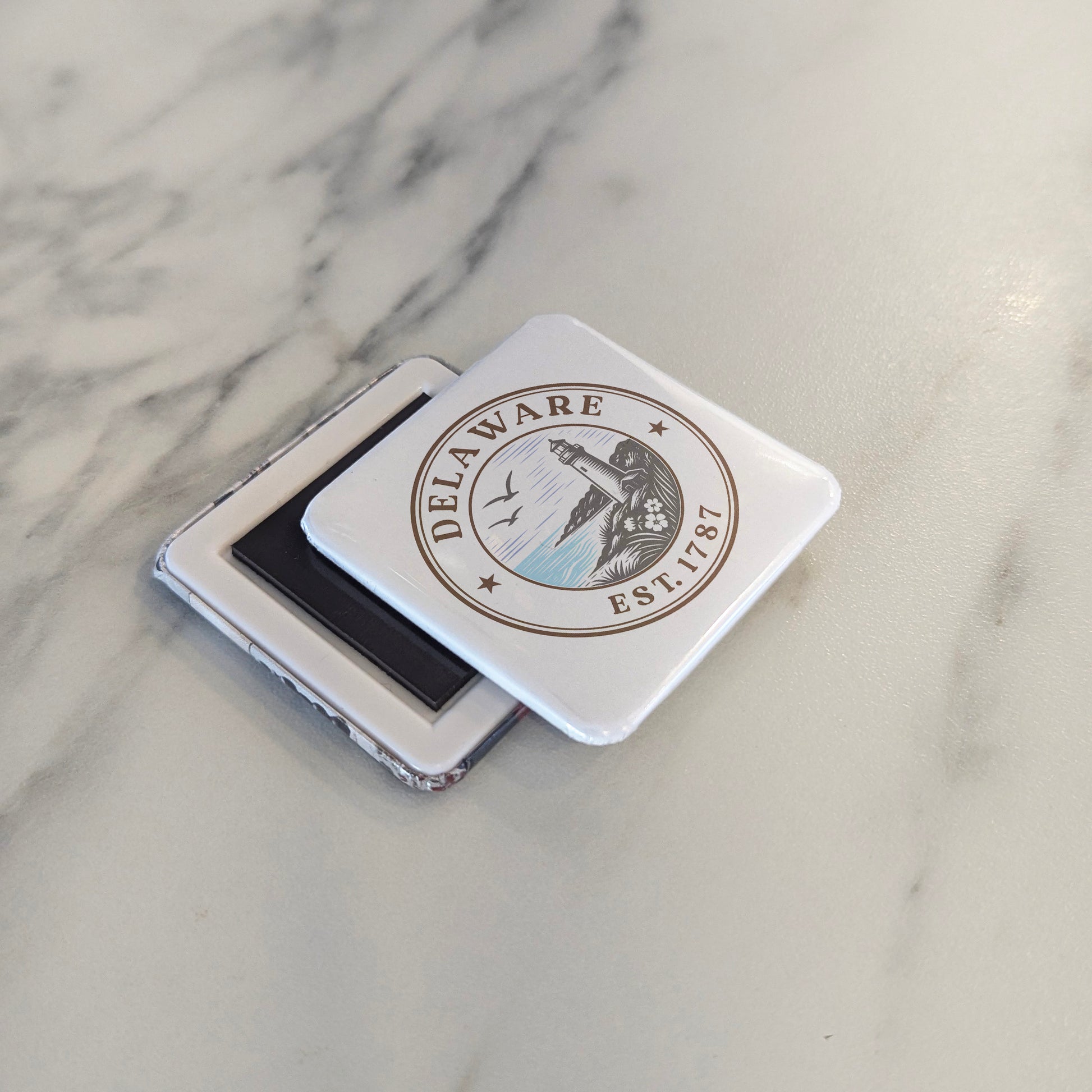 Delaware Magnet | The First State | 2×2 | Made in Canada - PhiloPerse