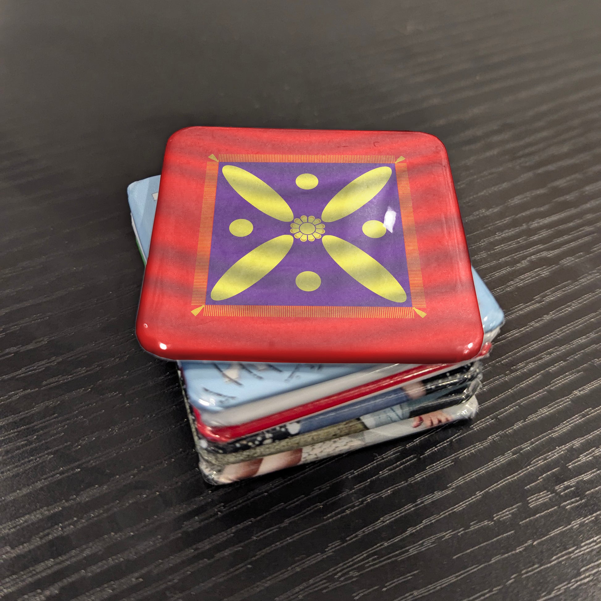 Derafsh Kaviani Flag of the late Sassanid Empire Fridge Magnet - PhiloPerse