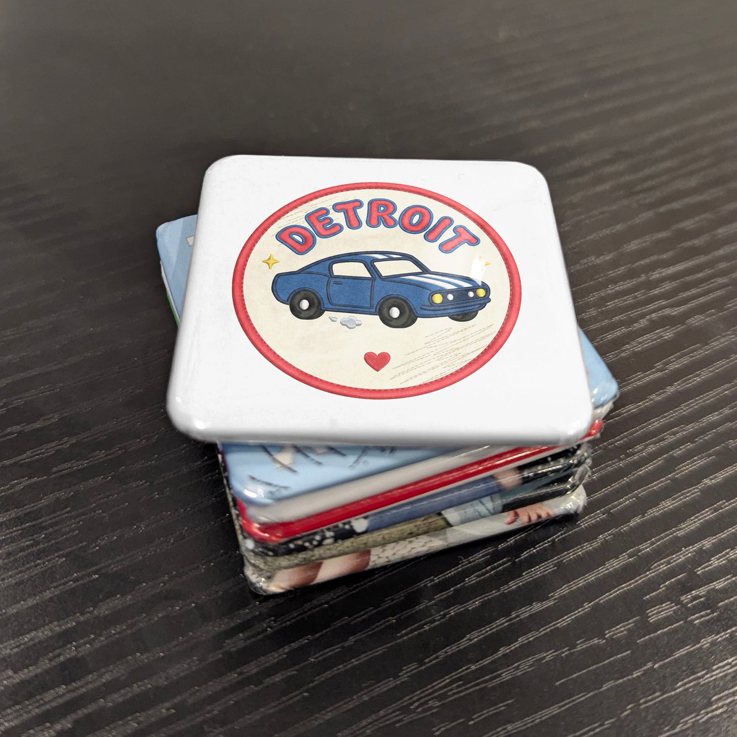 Detroit Michigan Magnet | Muscle Car | 2×2 | Made in Canada - PhiloPerse