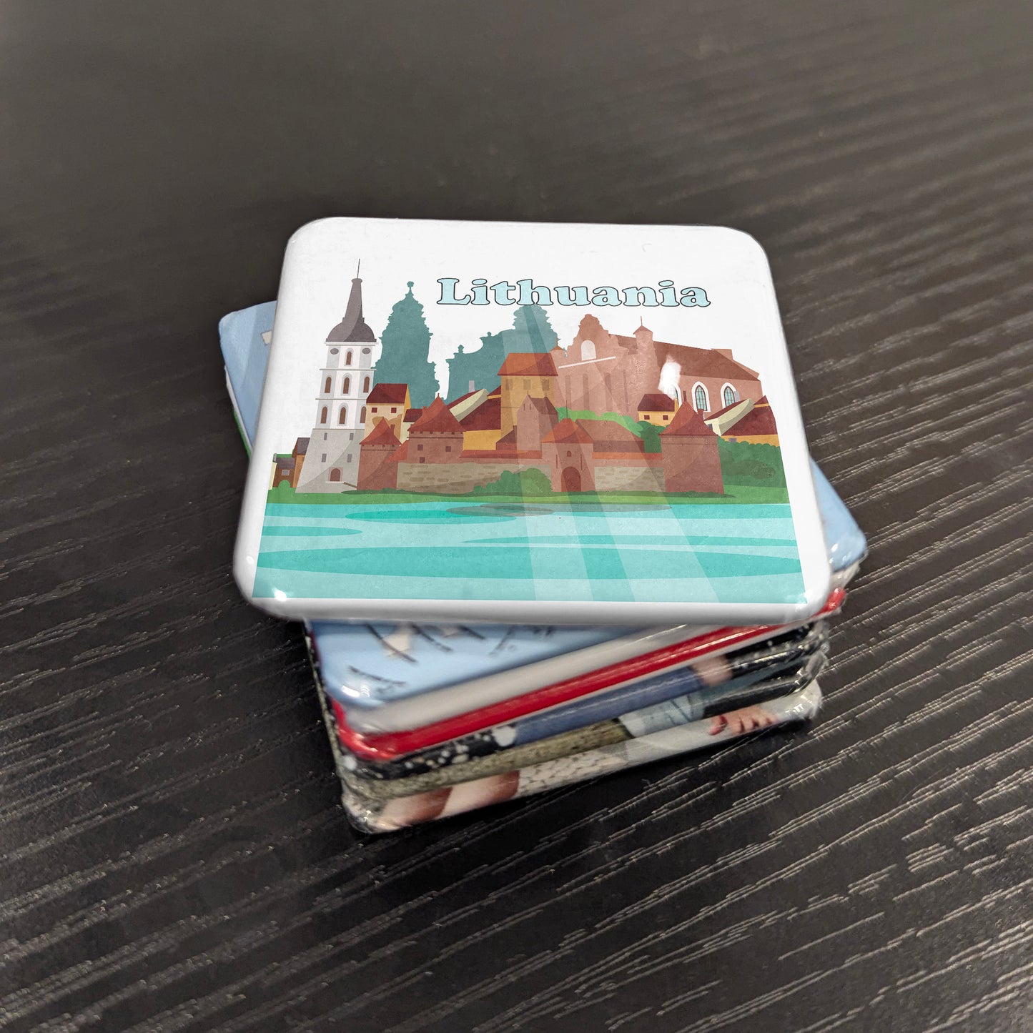 Lithuania Magnet | 2×2 | Made in Canada - PhiloPerse