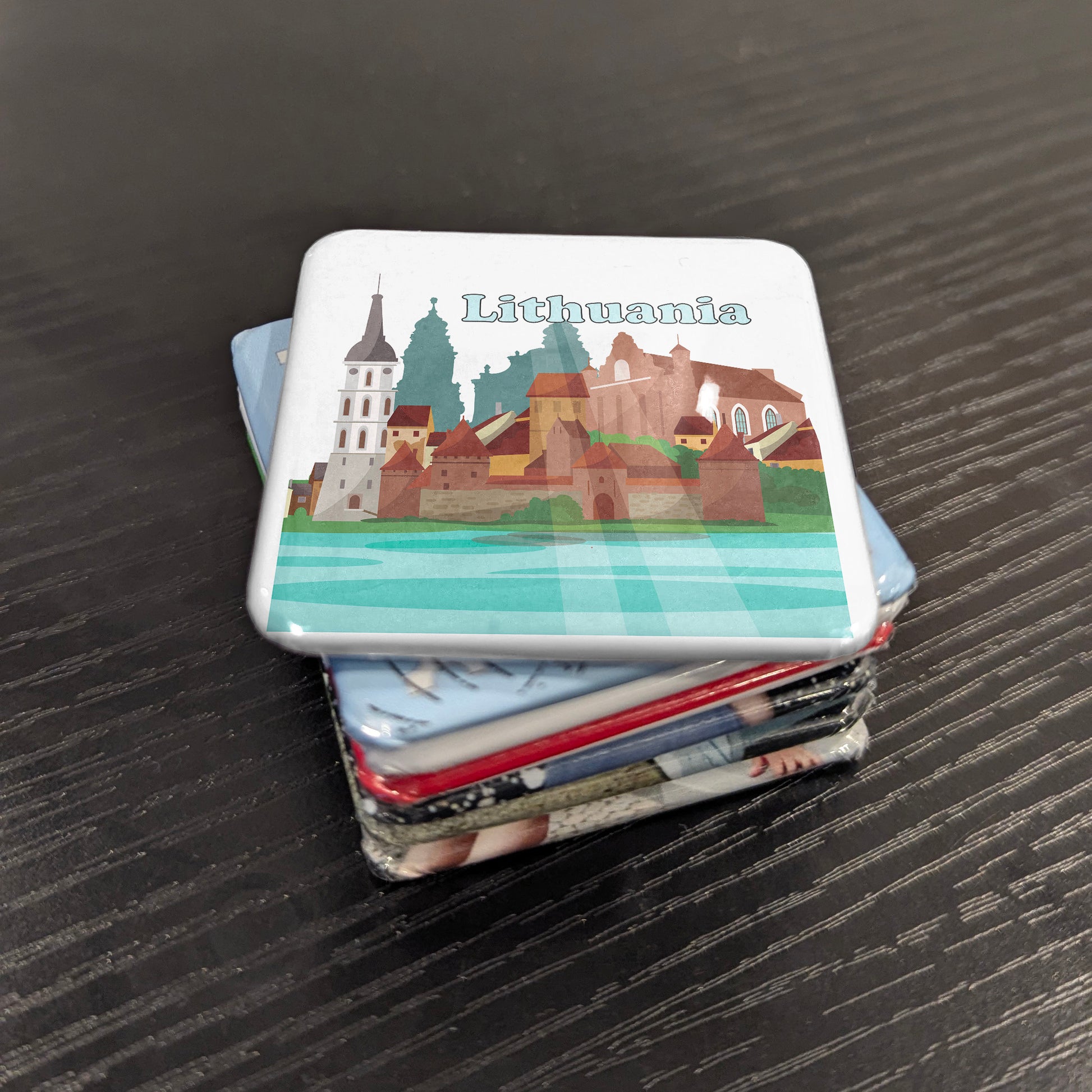 Lithuania Magnet | 2×2 | Made in Canada - PhiloPerse