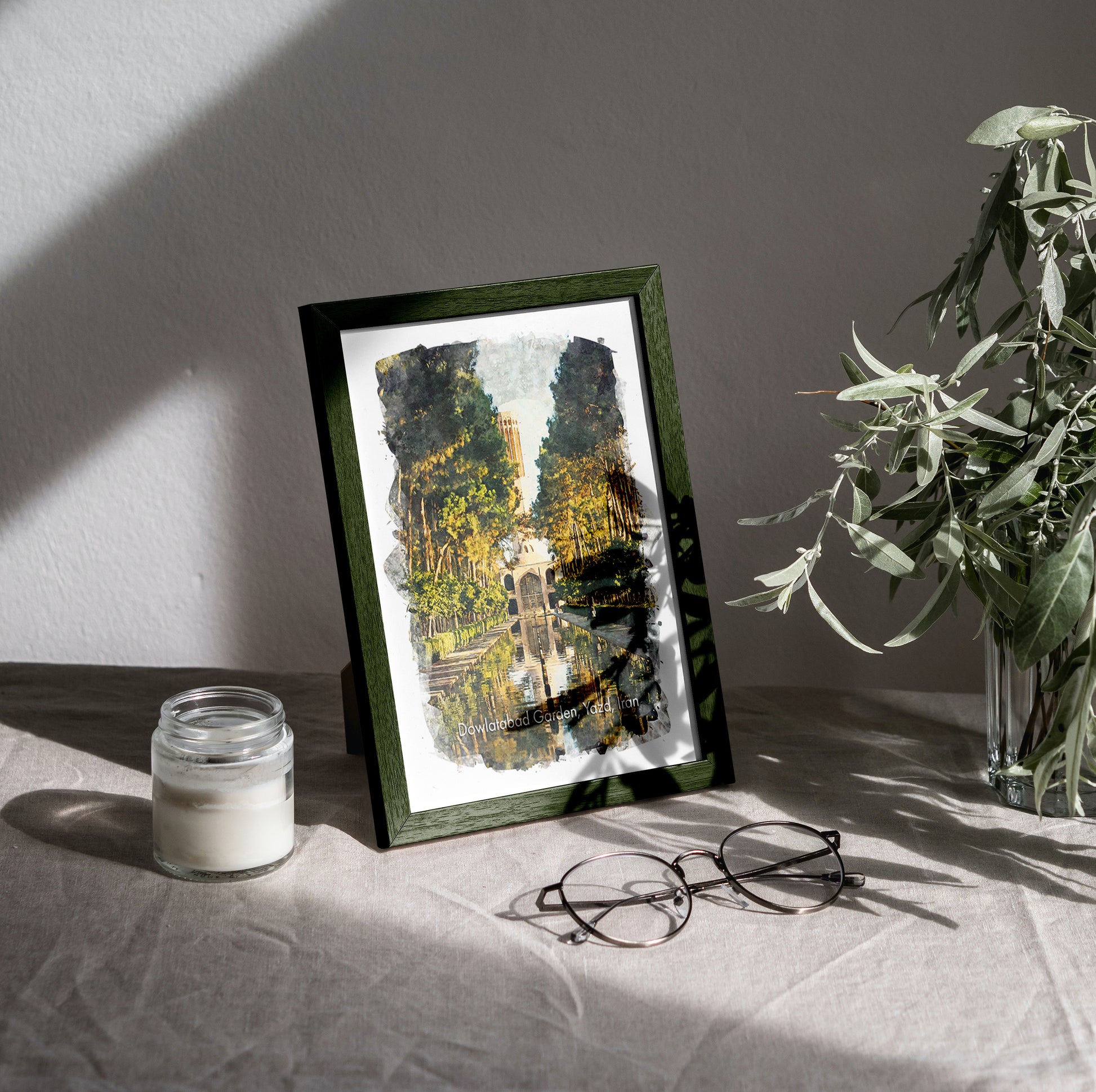 Yazd Dowlatabad Garden, Iran, Art Print | 8×10 | Made in Canada - PhiloPerse