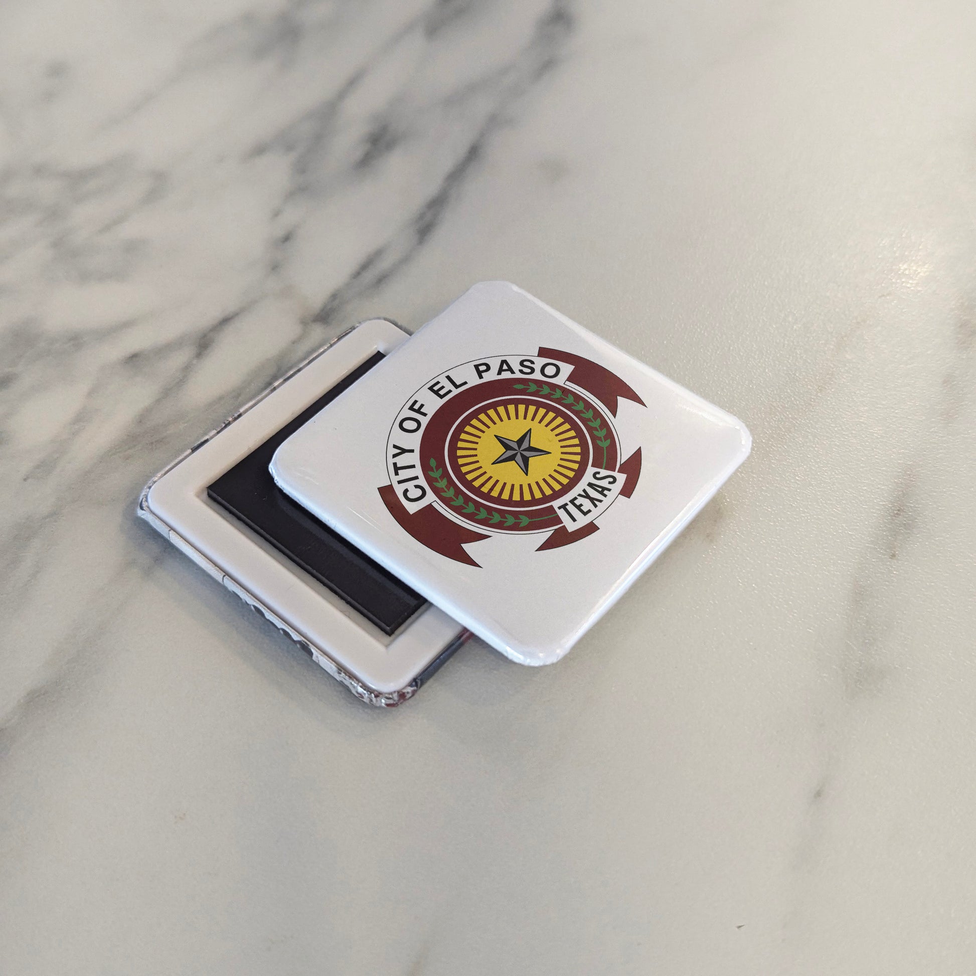 El Paso Texas Magnet | City Emblem | 2×2 | Made in Canada - PhiloPerse