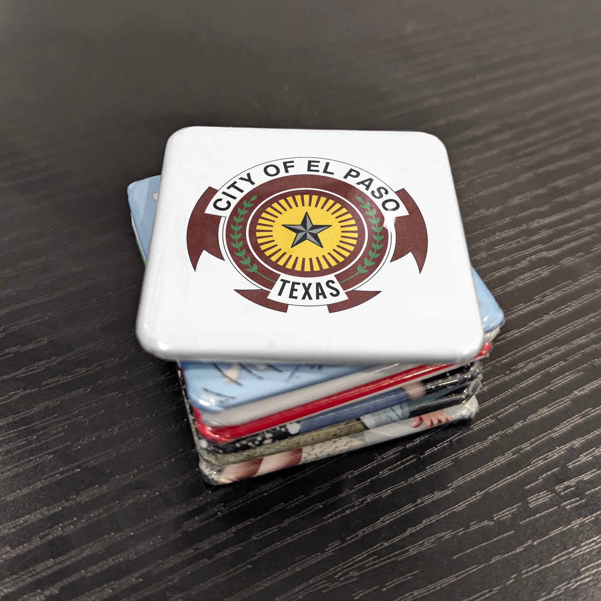 El Paso Texas Magnet | City Emblem | 2×2 | Made in Canada - PhiloPerse