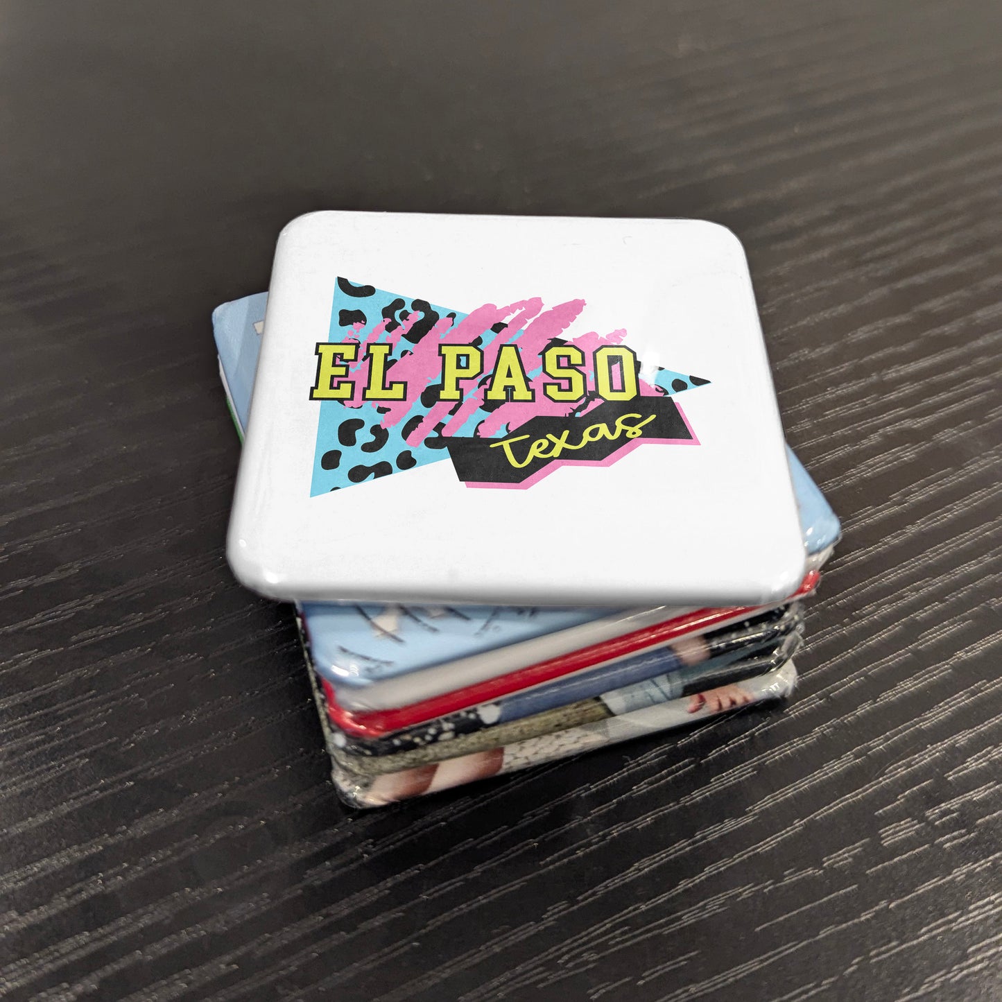 El Paso Texas Magnet | Retro Glam | 2×2 | Made in Canada - PhiloPerse