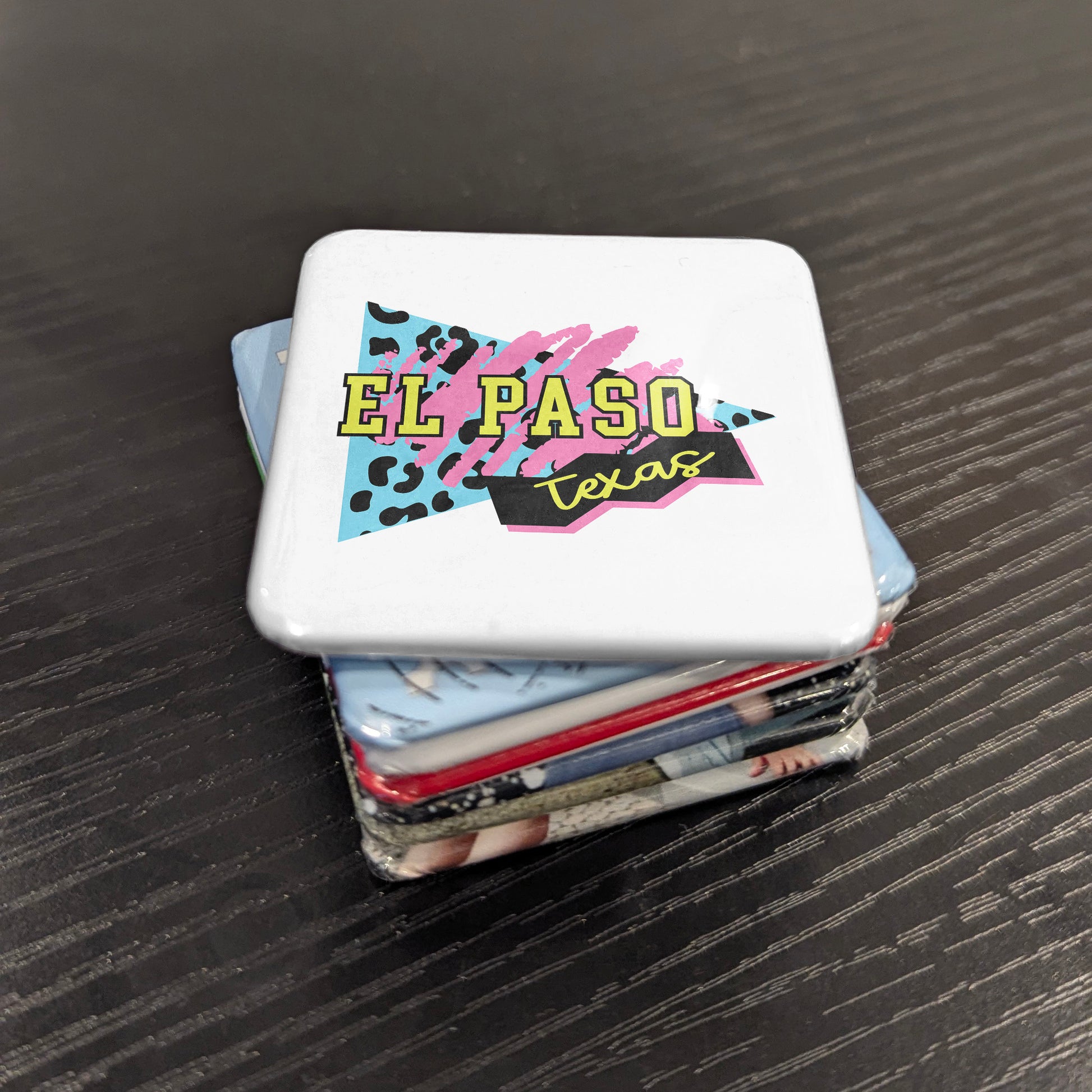 El Paso Texas Magnet | Retro Glam | 2×2 | Made in Canada - PhiloPerse