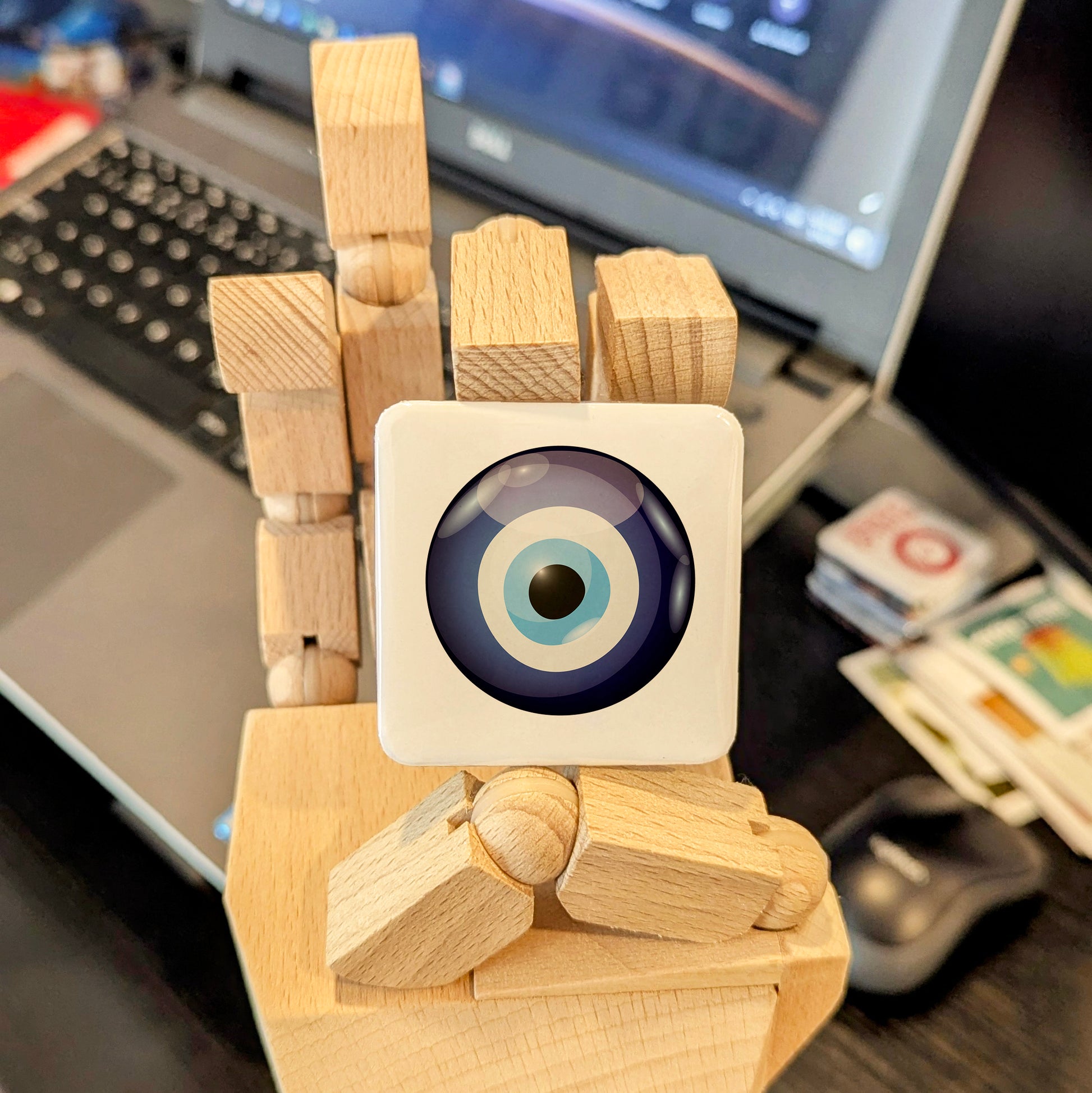 Evil Eye :) Fridge Magnet - PhiloPerse