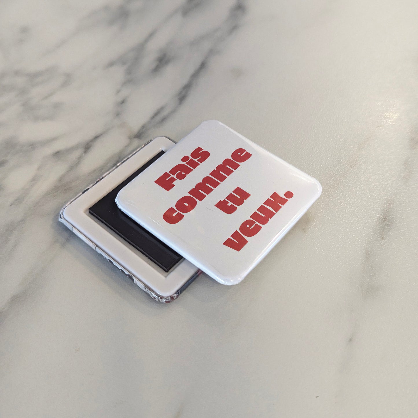 Fais comme tu veux Fridge Magnet - PhiloPerse