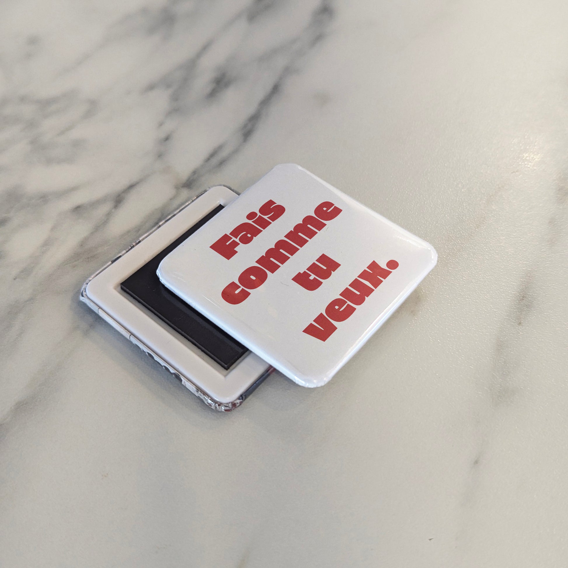 Fais comme tu veux Fridge Magnet - PhiloPerse