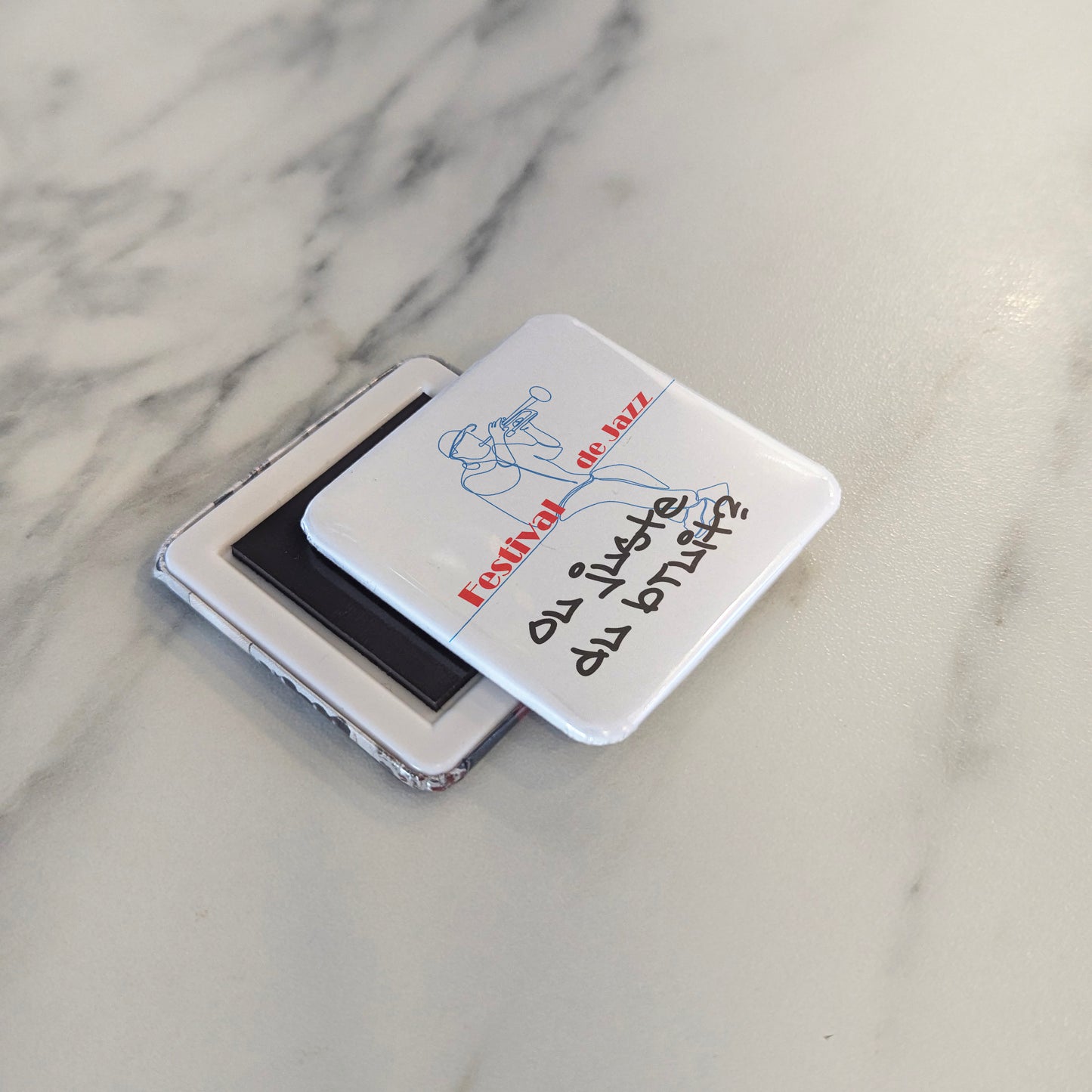 Festival de Jazz ou juste du bruit? Fridge Magnet - PhiloPerse