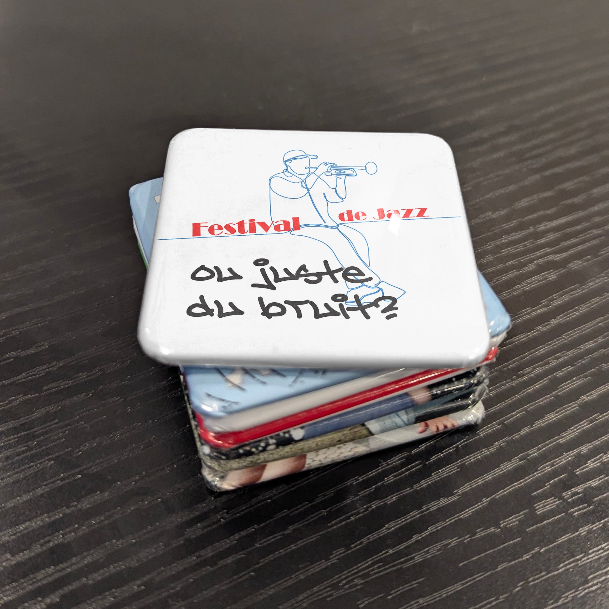 Festival de Jazz ou juste du bruit? Fridge Magnet - PhiloPerse