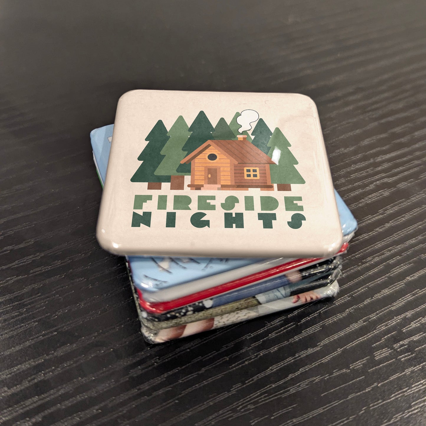 Fireside Nights Fridge Magnet - PhiloPerse