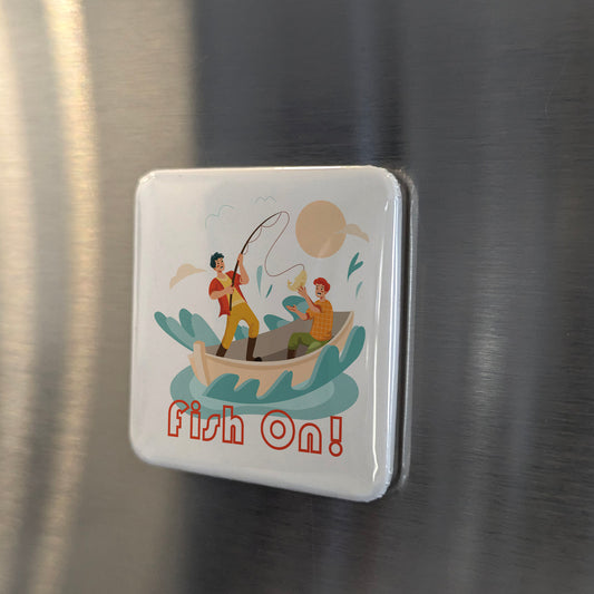 Fish On Fridge Magnet - PhiloPerse