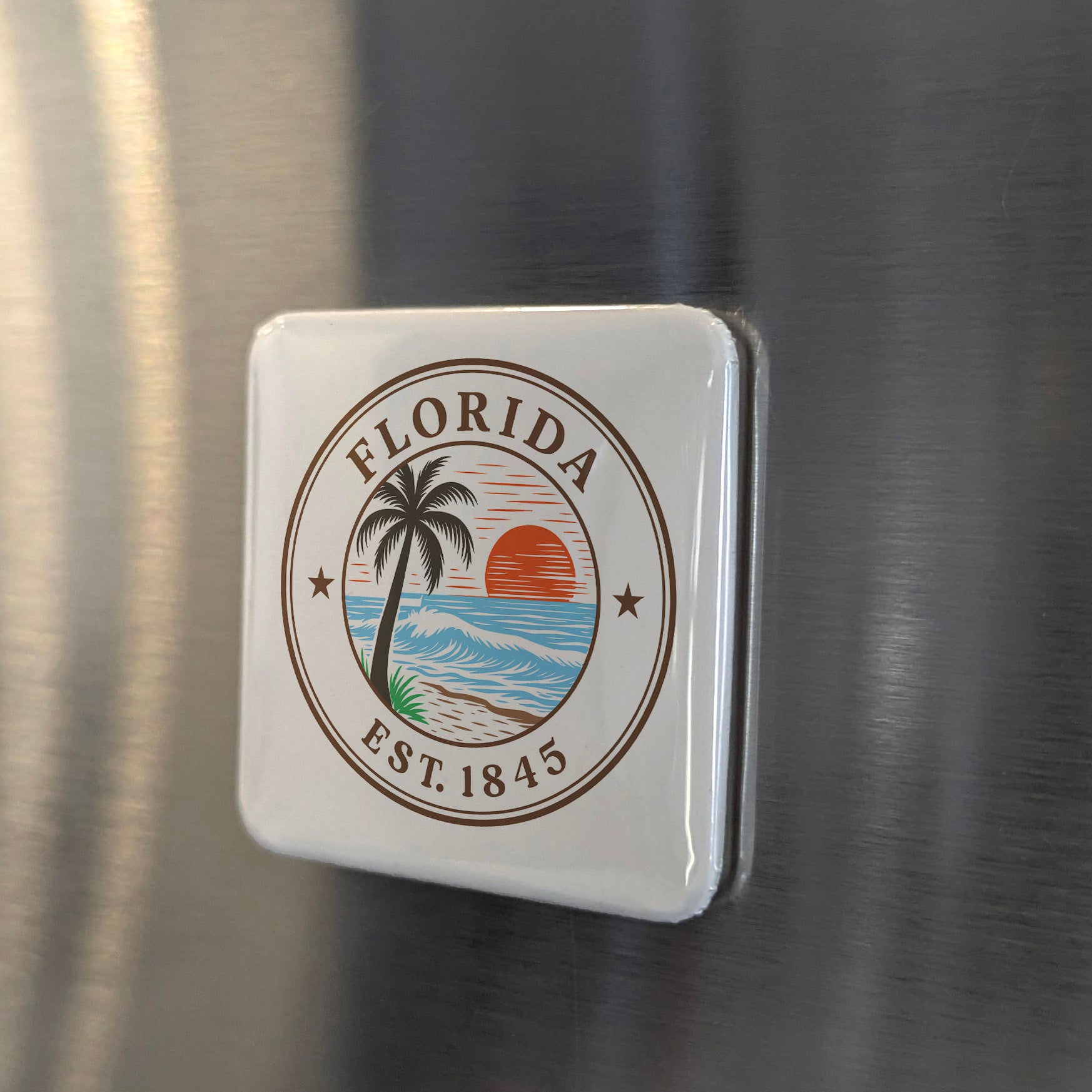 Florida Magnet | The Sunshine State | 2×2 | Made in Canada - PhiloPerse