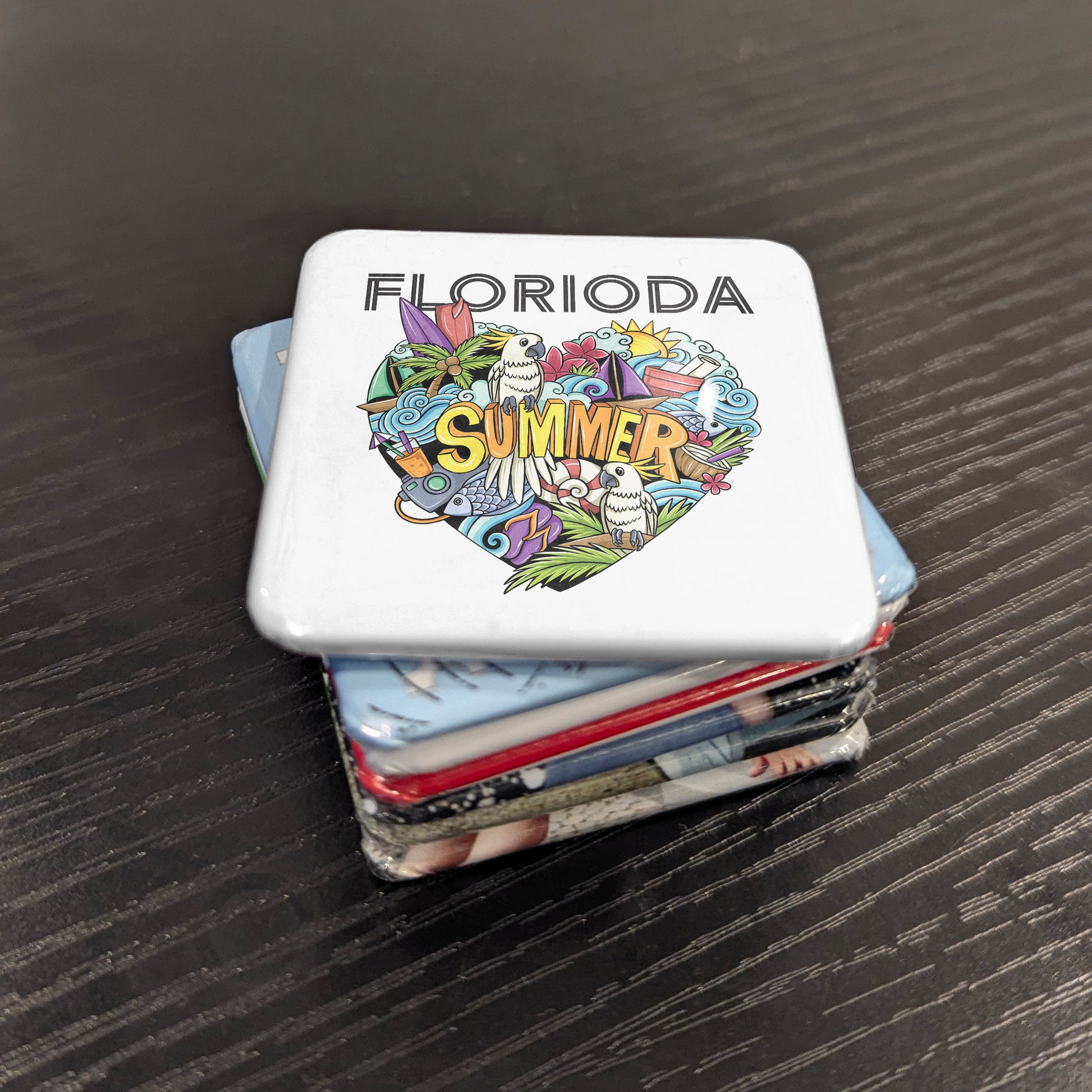 Florida Magnet | Sunshine State Summer | 2×2 | Made in Canada - PhiloPerse
