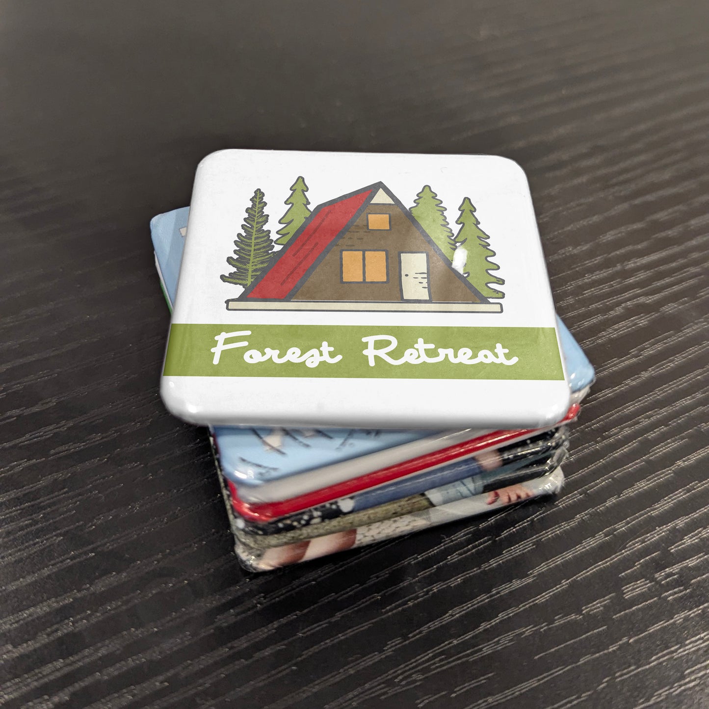 Forest Retreat Fridge Magnet - PhiloPerse