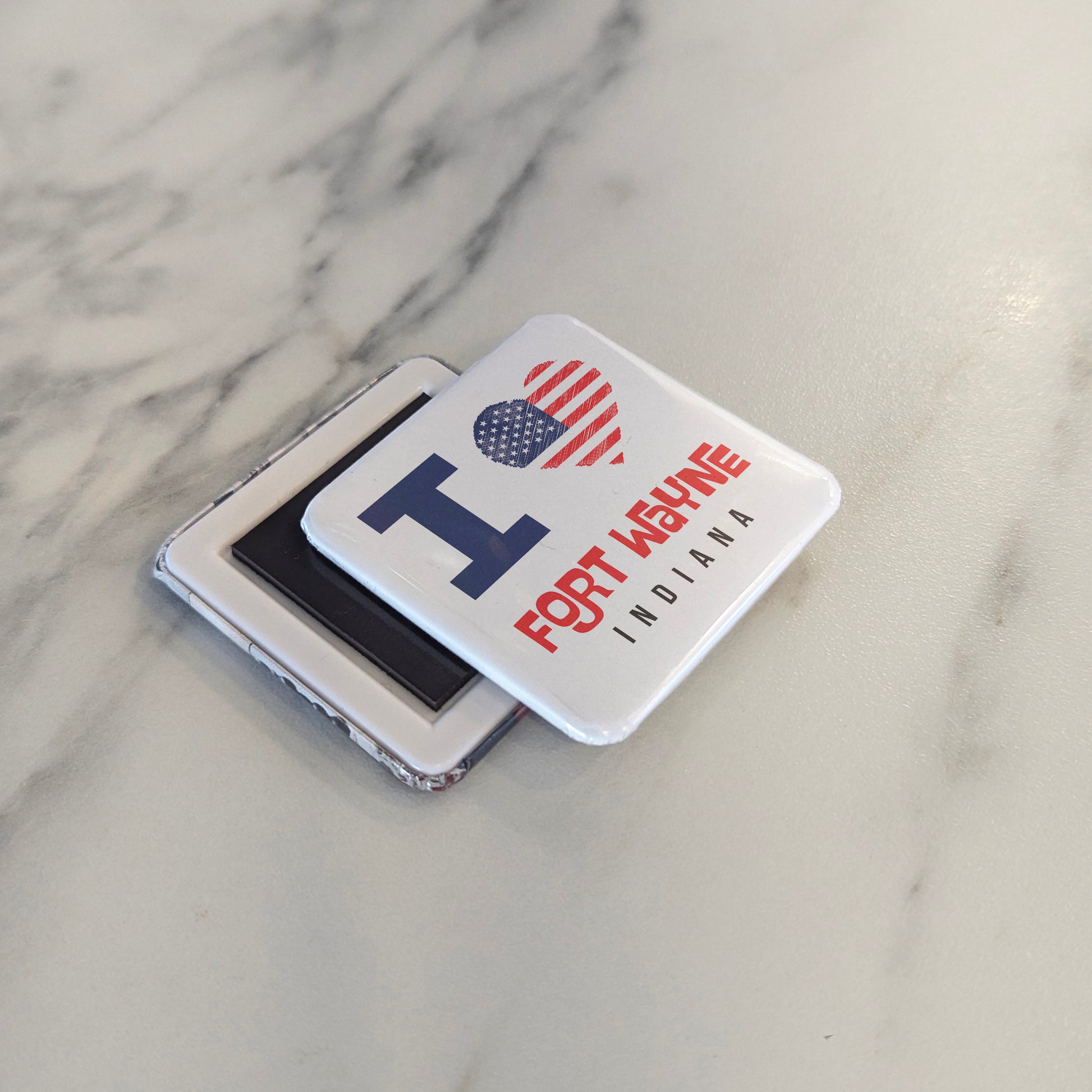 Fort Wayne Indiana Magnet | Summit City | 2×2 | Made in Canada - PhiloPerse