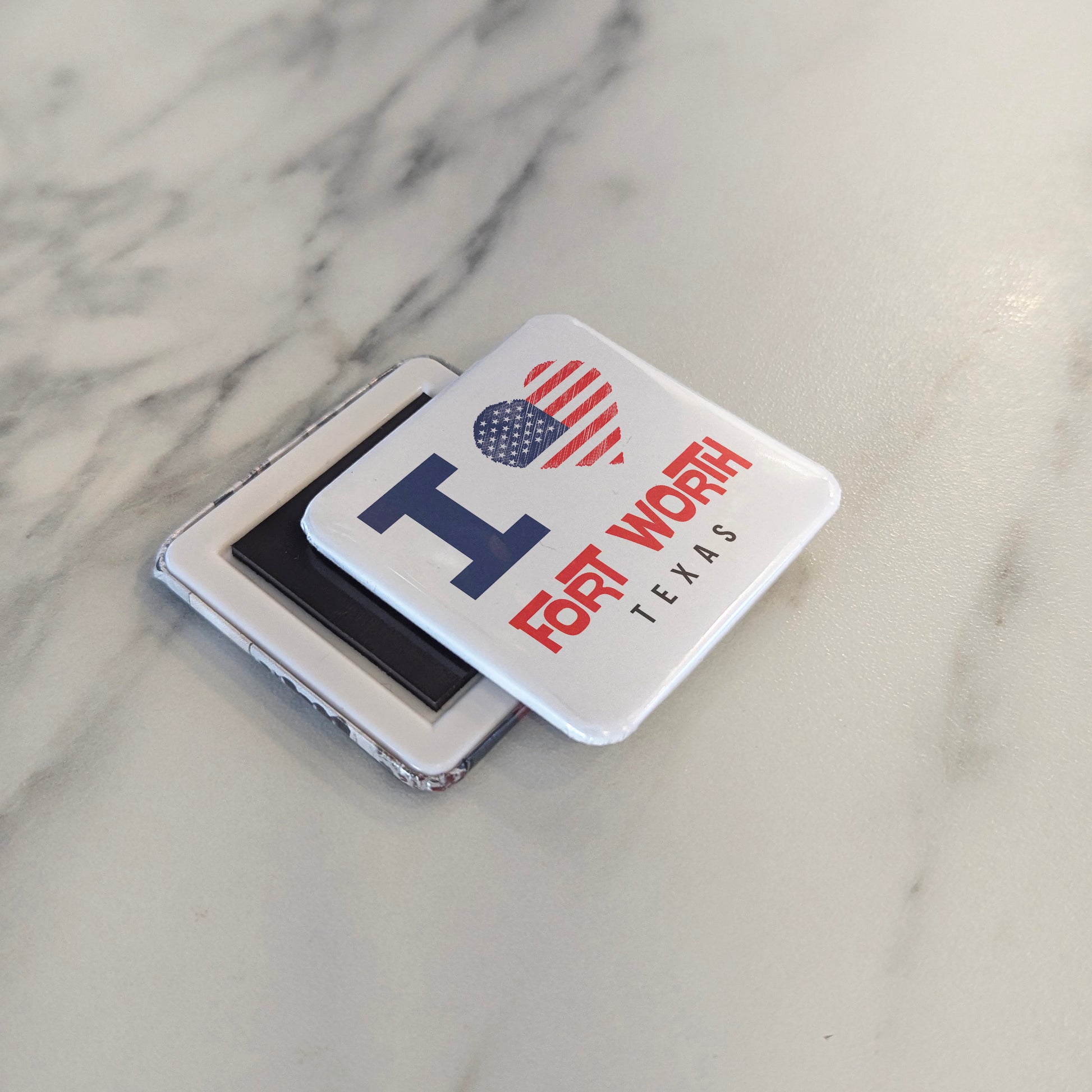 Fort Worth Texas Magnet | Cowtown | 2×2 | Made in Canada - PhiloPerse