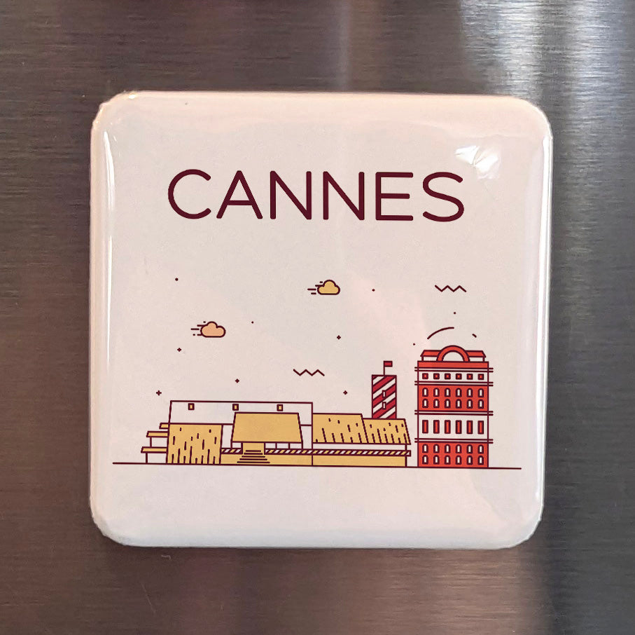 Cannes France Magnet | Palm-Lined Capital of the French Riviera Film Festival | 2x2 | Made in Canada