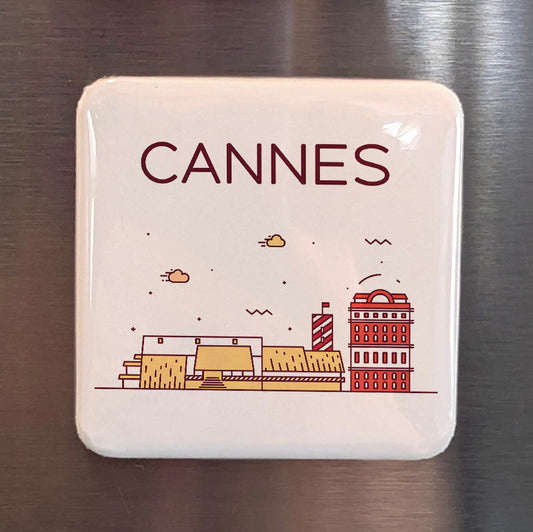 Cannes France Magnet | Palm-Lined Capital of the French Riviera Film Festival | 2x2 | Made in Canada - PhiloPerse