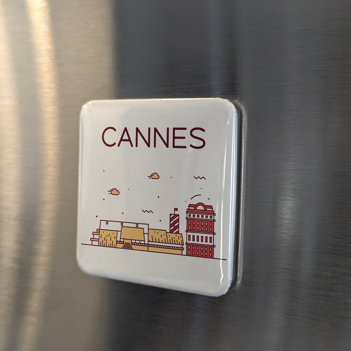 Cannes France Magnet | Palm-Lined Capital of the French Riviera Film Festival | 2x2 | Made in Canada