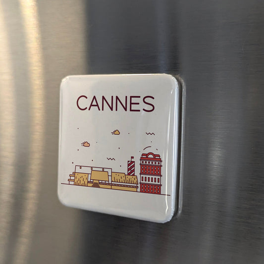 Cannes France Magnet | Palm-Lined Capital of the French Riviera Film Festival | 2x2 | Made in Canada - PhiloPerse