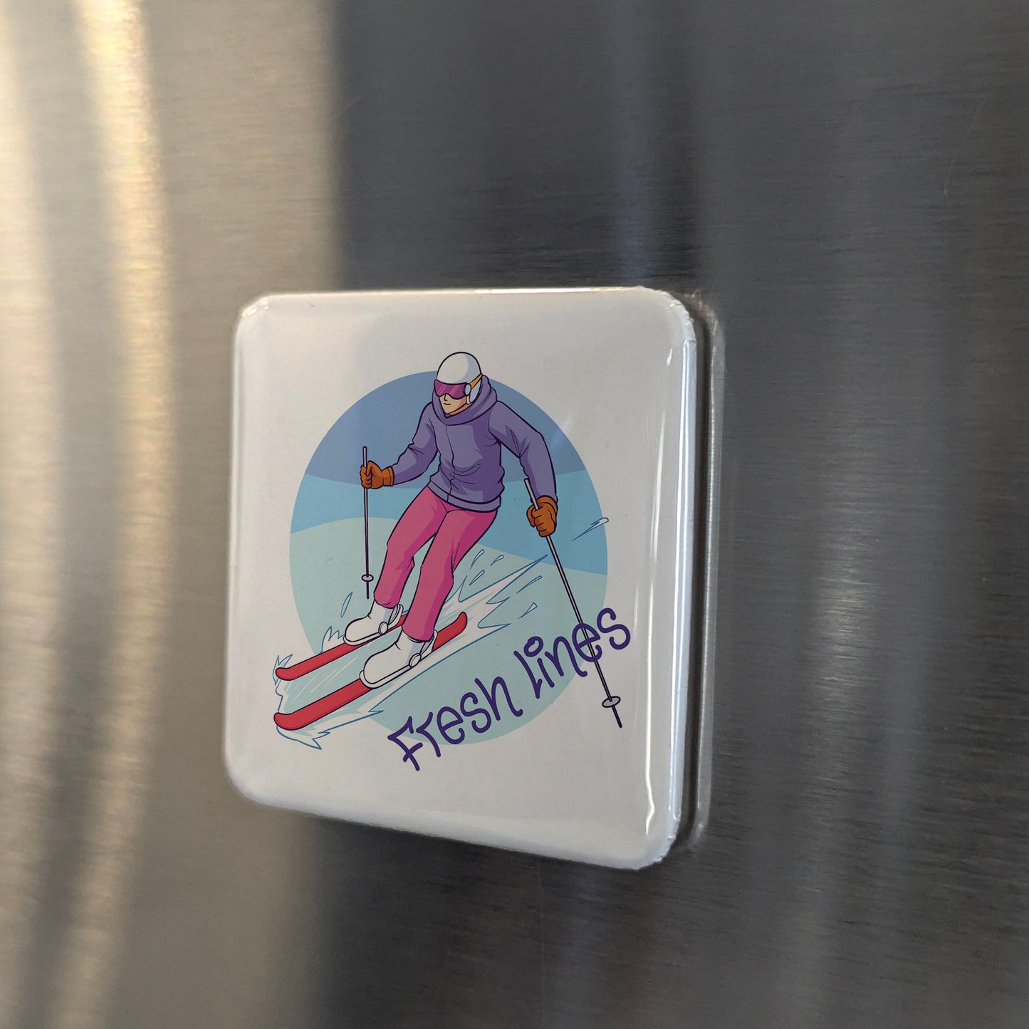 Fresh Lines Fridge Magnet - PhiloPerse
