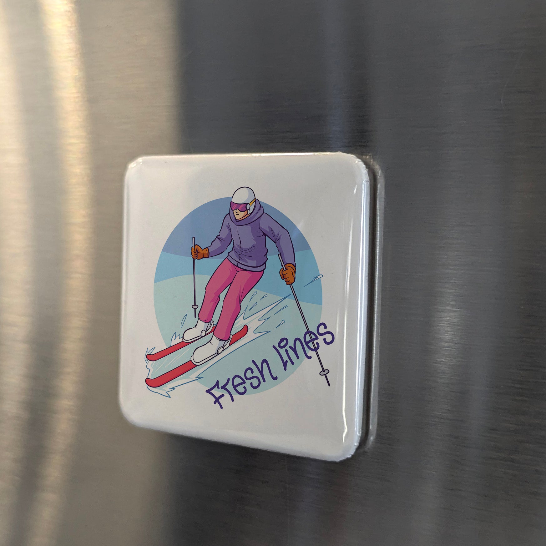 Fresh Lines Fridge Magnet - PhiloPerse