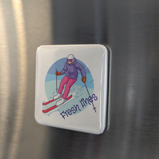 Fresh Lines Fridge Magnet - PhiloPerse