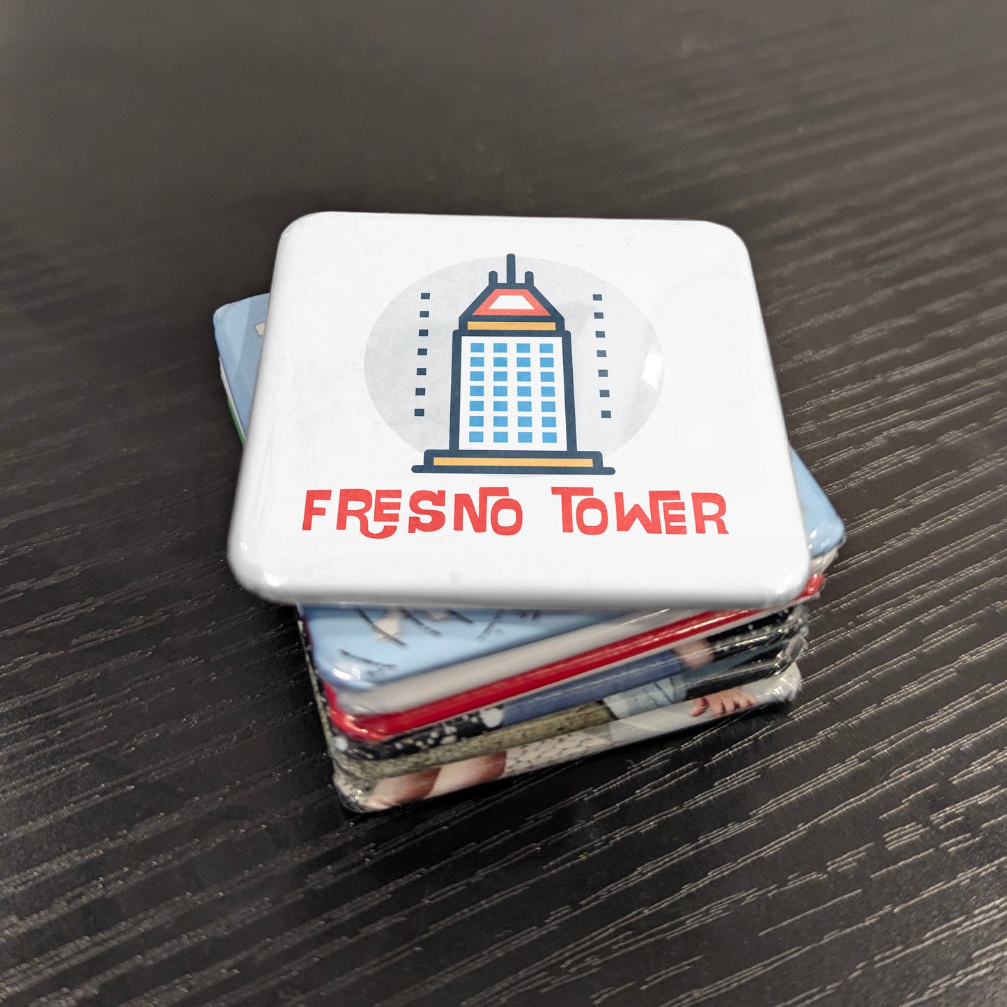 Fresno California Magnet | Fresno Tower | 2×2 | Made in Canada - PhiloPerse