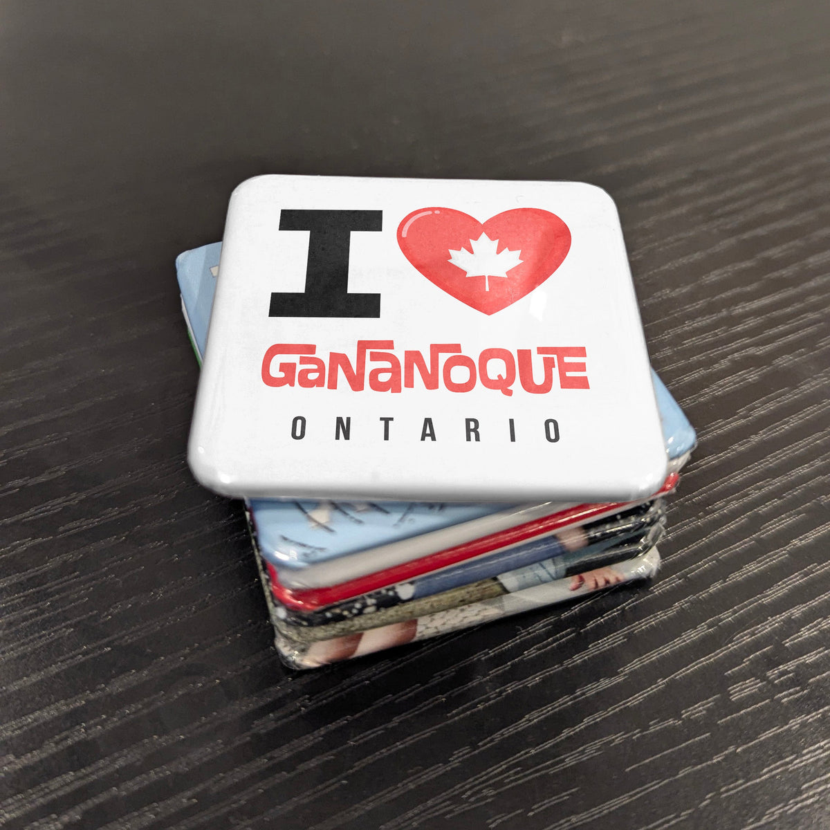 Gananoque Ontario Magnet | Gateway to the Thousand Islands | 2x2 | Made in Canada - PhiloPerse