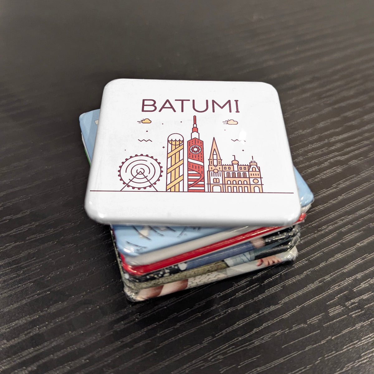 Batumi Georgia Asia Magnet | Black Sea Riviera of the Caucasus | 2x2 | Made in Canada