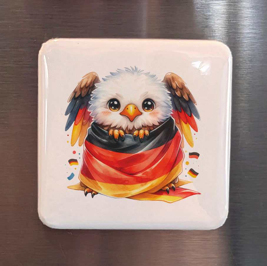 Germany Magnet | Federal Eagle Bundesadler of the German Republic | 2x2 | Made in Canada