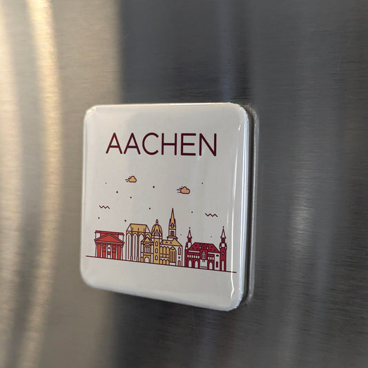 Aachen Germany Magnet | Charlemagne's Imperial Capital at the Heart of Western Christendom | 2x2 | Made in Canada