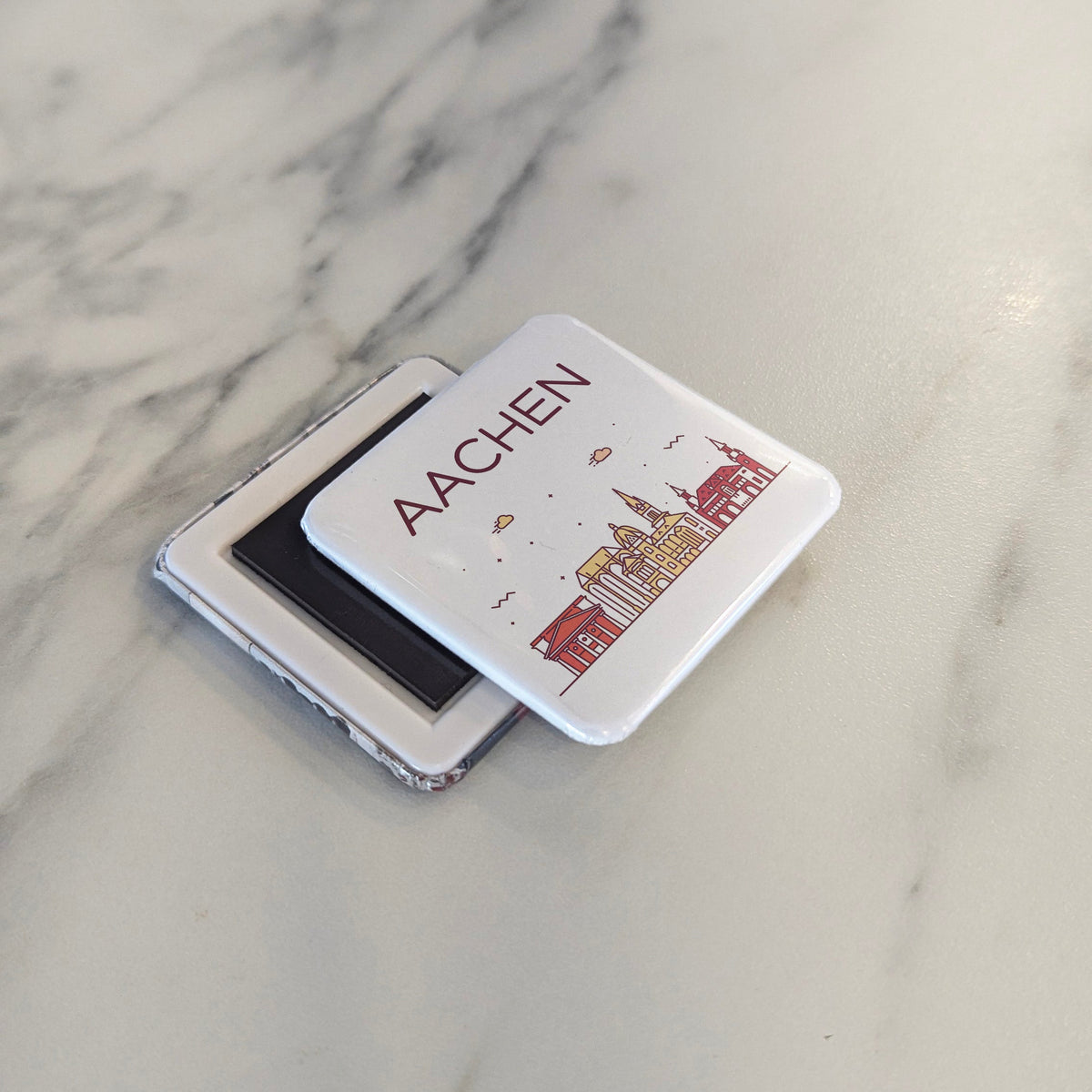 Aachen Germany Magnet | Charlemagne's Imperial Capital at the Heart of Western Christendom | 2x2 | Made in Canada