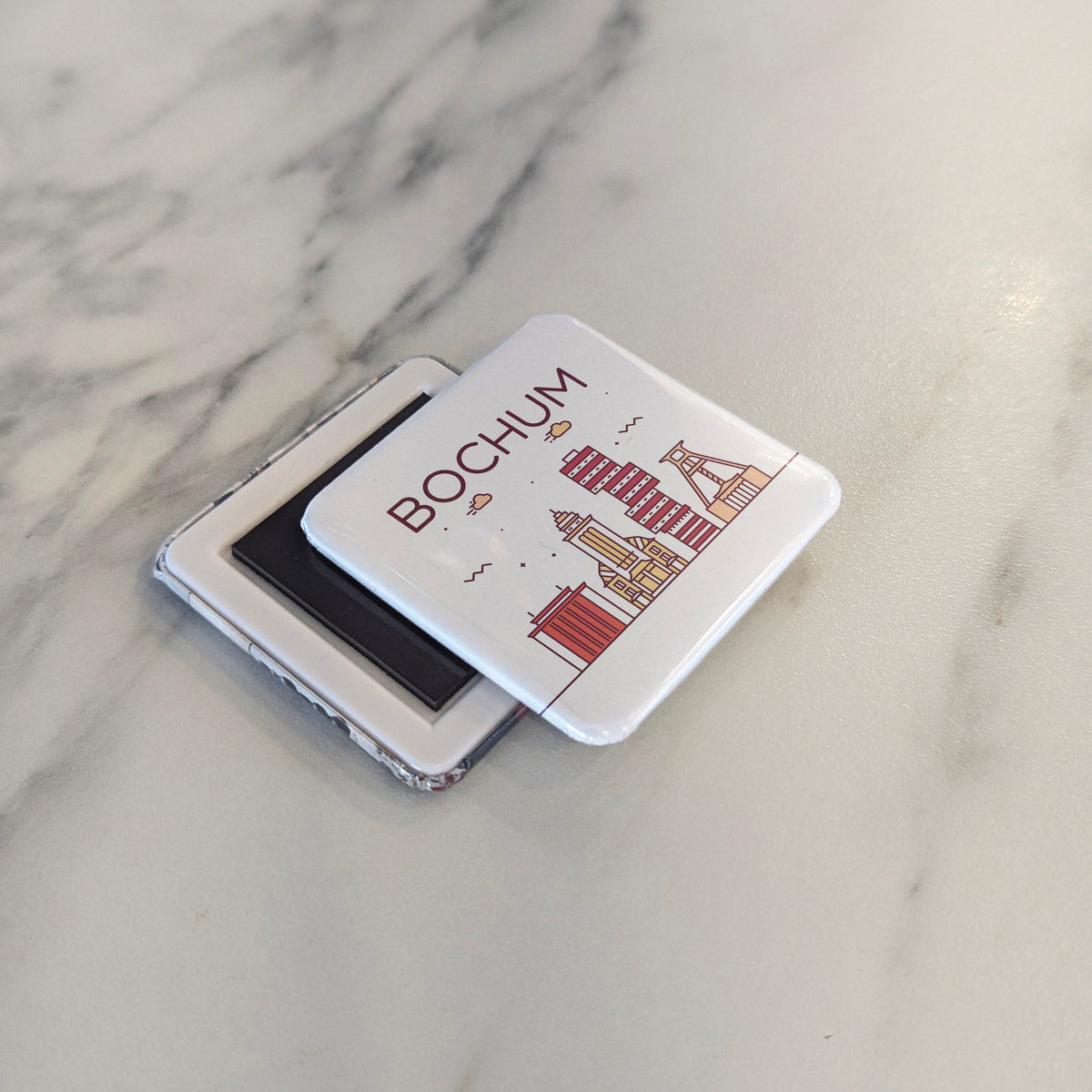 Bochum Germany Magnet | Steel City Reborn in the Heart of the Ruhr Valley | 2x2 | Made in Canada