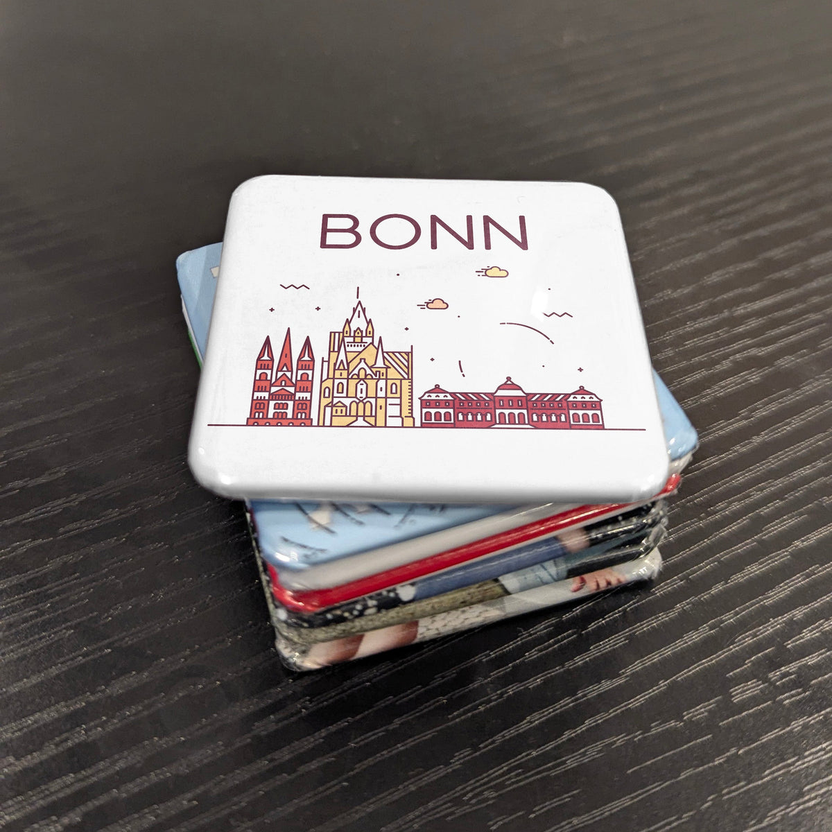 Bonn Germany Magnet | Beethoven's Birthplace and Former Capital on the Rhine | 2x2 | Made in Canada