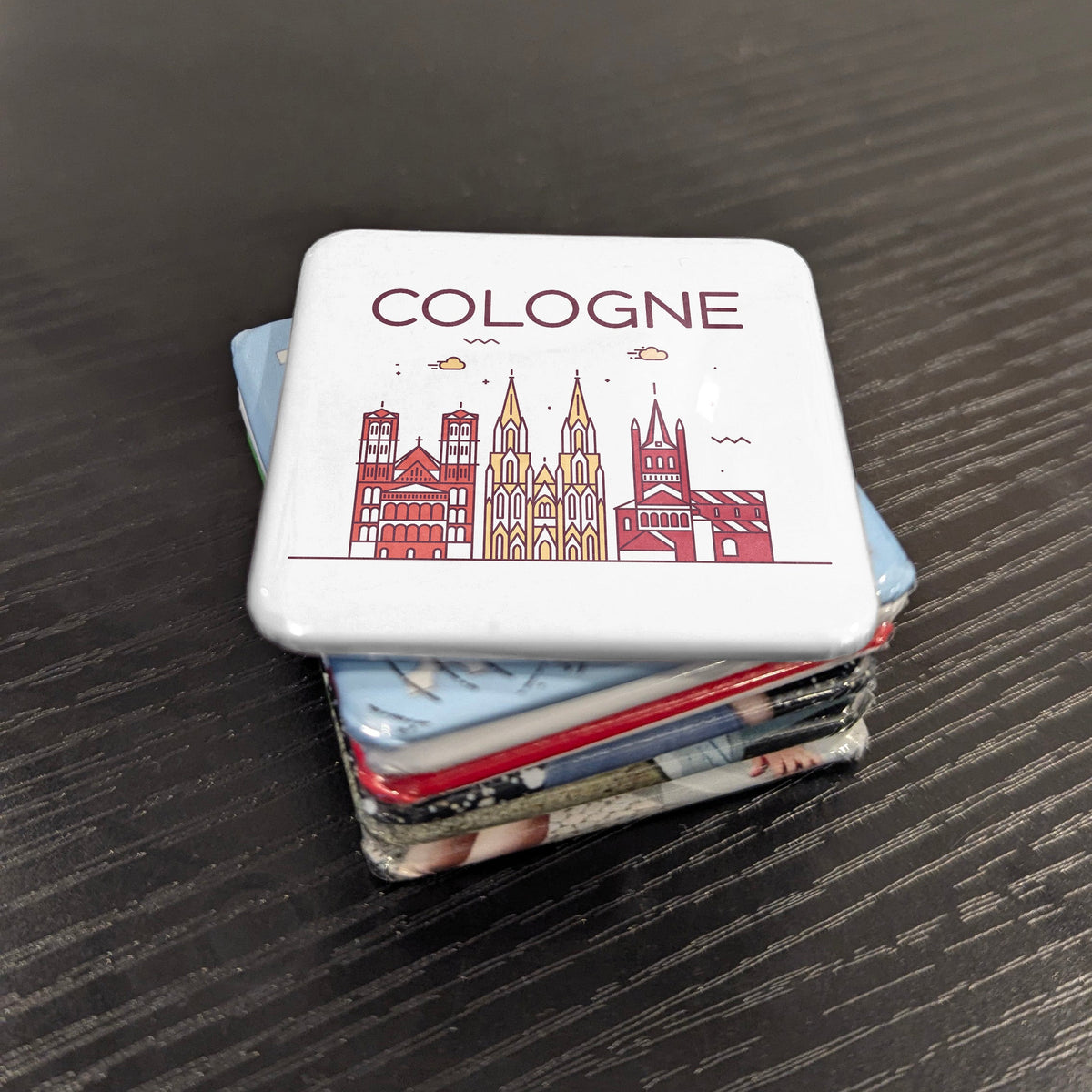 Cologne Germany Magnet | Cathedral City on the Rhine and Capital of the Rhineland | 2x2 | Made in Canada