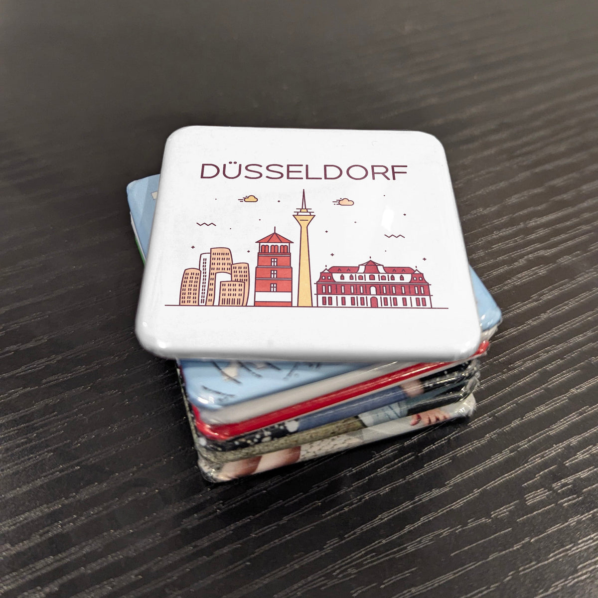 Dusseldorf Germany Magnet | Fashion Capital of the Rhine and Art City of the Rhineland | 2x2 | Made in Canada