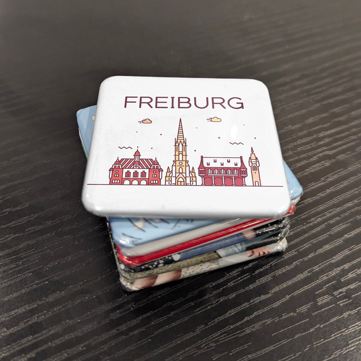 Freiburg Germany Magnet | Green City at the Gateway of the Black Forest | 2x2 | Made in Canada