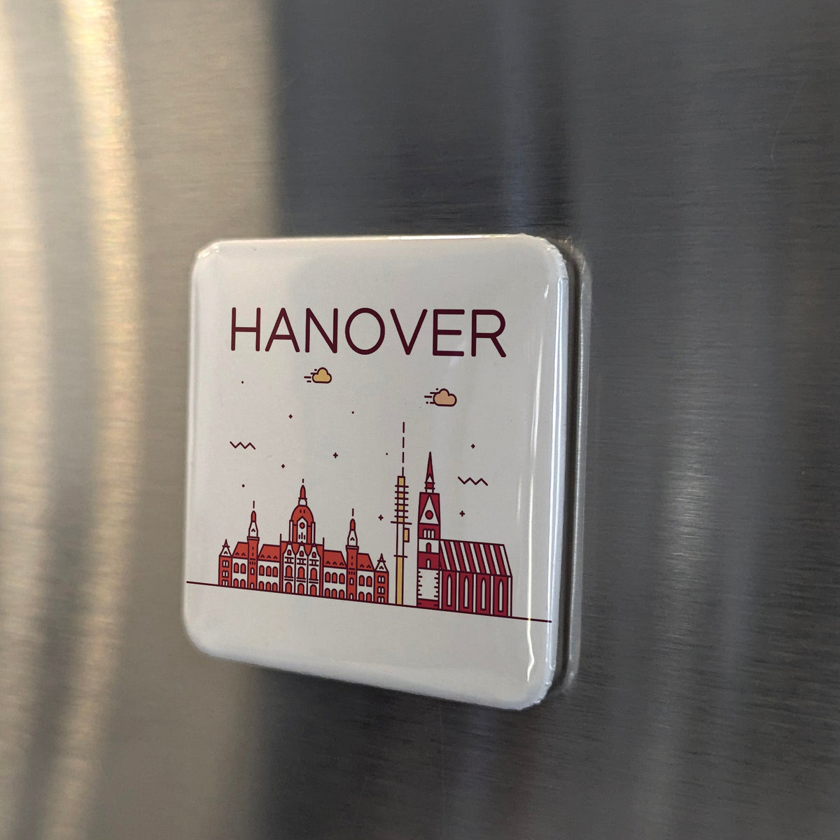 Hanover Germany Magnet | Royal Garden City and Trade Fair Capital of Lower Saxony | 2x2 | Made in Canada