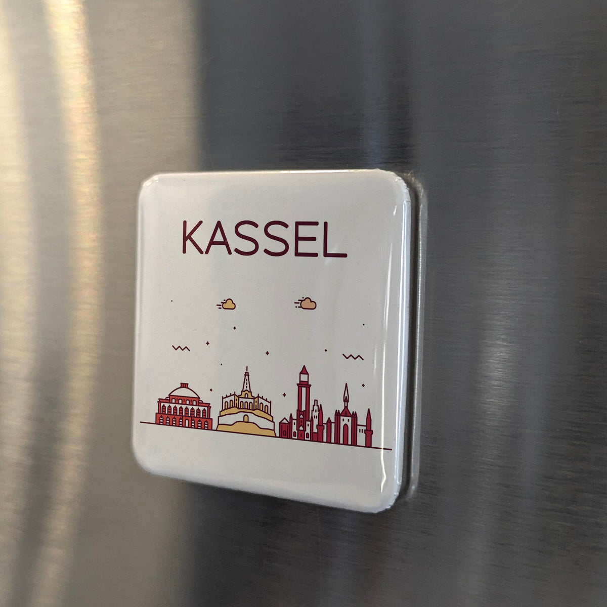 Kassel Germany Magnet | Brothers Grimm City and documenta Capital of Contemporary Art | 2x2 | Made in Canada