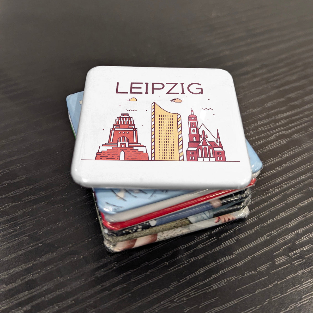 Leipzig Germany Magnet | City of Bach and Peaceful Revolution on the Pleisse | 2x2 | Made in Canada